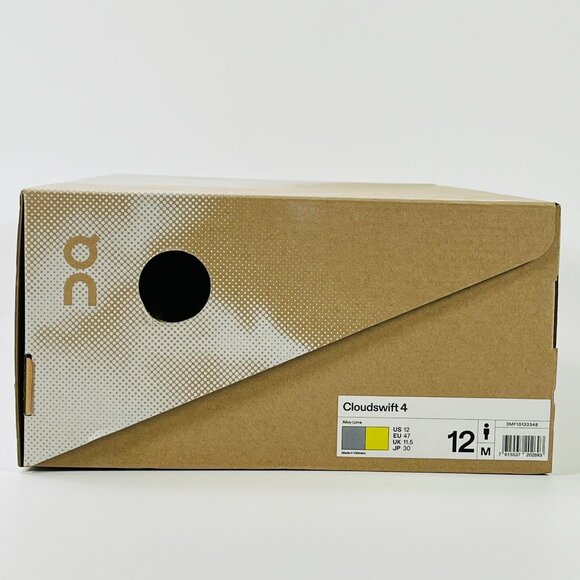 On Cloudswift 4 \'Alloy Lime\' 3MF10133348 Running Multi Size main image 13